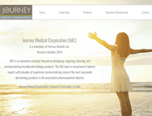 Tablet Screenshot of journeymedicalcorp.com